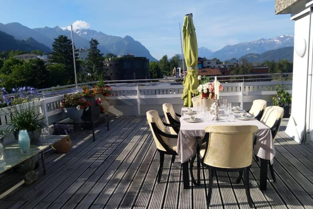 Apartmán Penthouse In Schaan Exteriér fotografie