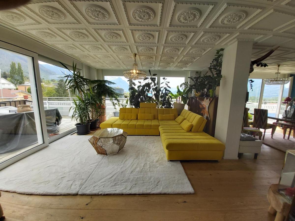 Apartmán Penthouse In Schaan Exteriér fotografie